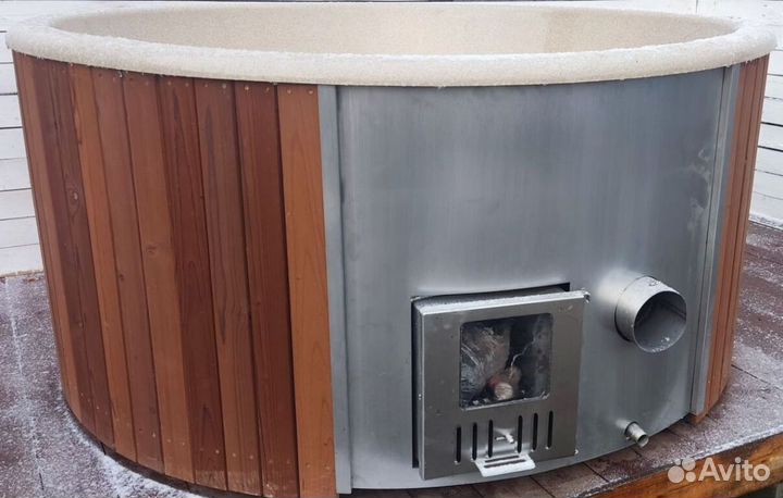 Гидромассажный бассейн спа с подогревом KUL-8752