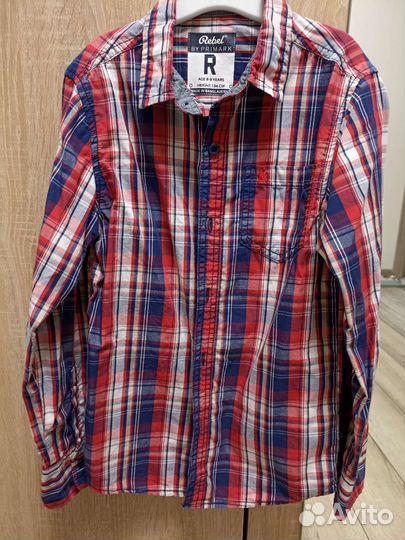 Рубашка для мальчика р. 134