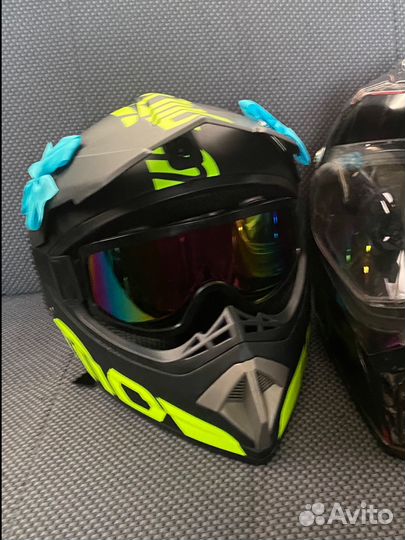 Мотошлем кроссовый