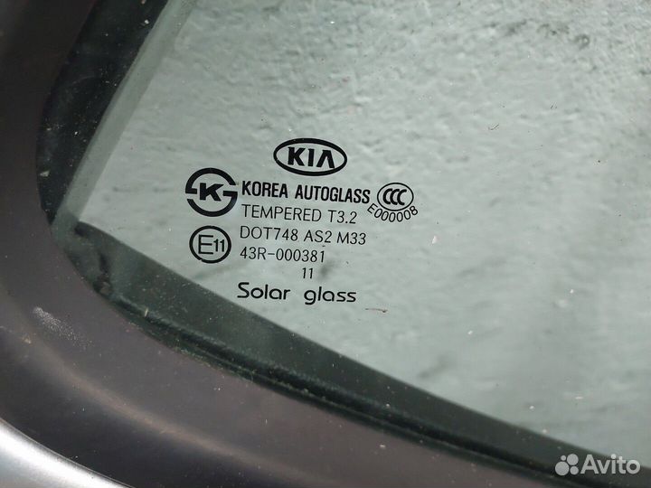 Дверь боковая правая задняя киа Optima 3, 2012