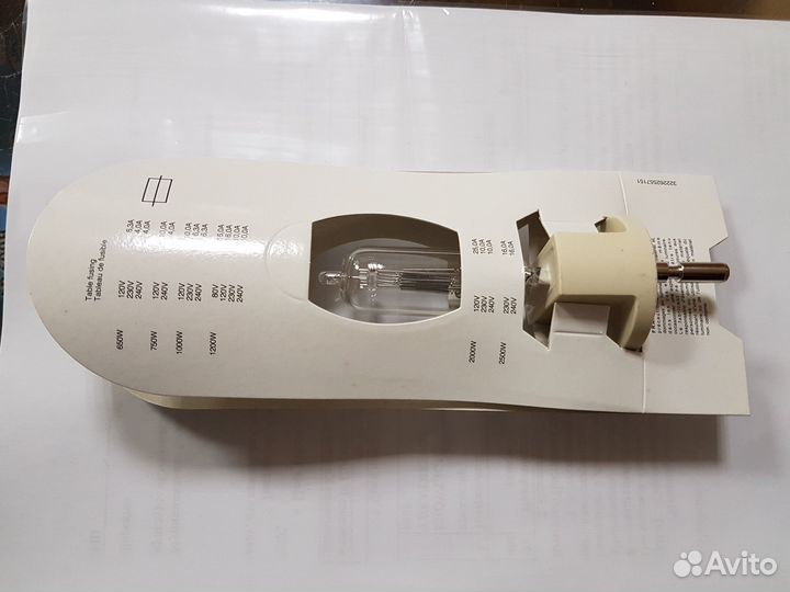 Галогеновые лампы для театральных прожекторов