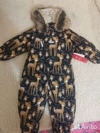 Зимний комбинезон kerry 86 для девочки