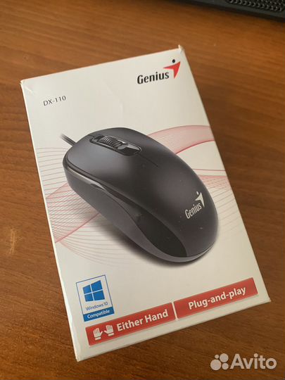 Мышка Genius DX-110 зеленая