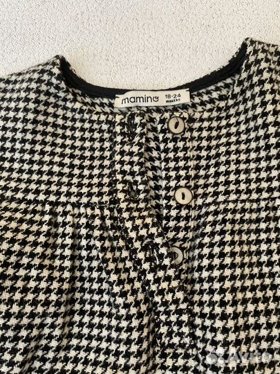 Платье на девочку теплое