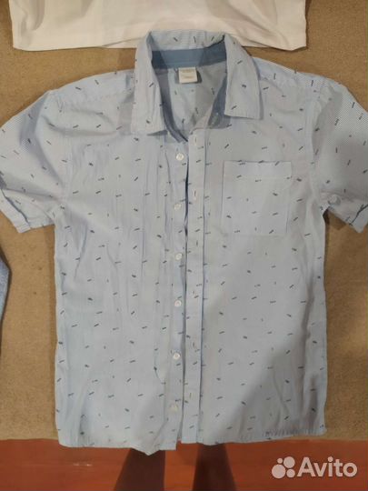 Рубашки на мальчика 146-152