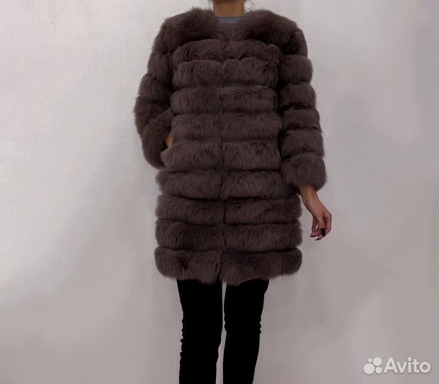 Шуба из песца трансформер