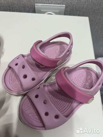 Crocs сандалии c6 c7