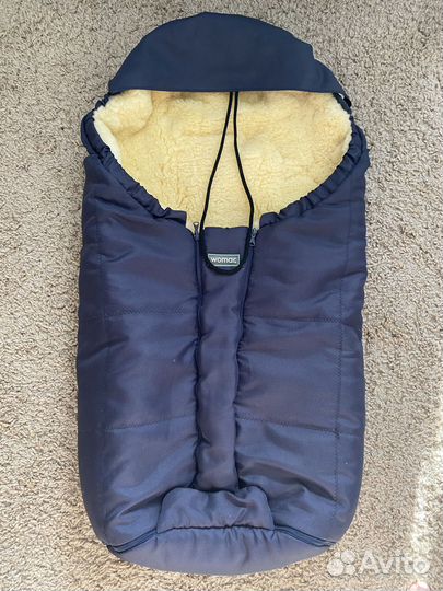 Конверт зимний на овчине womar