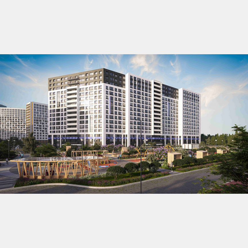 1-к. квартира, 41,5 м², 6/16 эт.