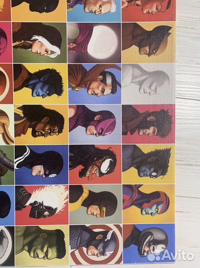 Marvel марвел постер и люди икс