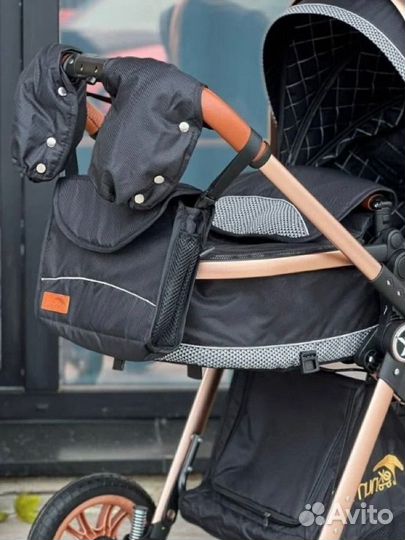 Детская коляска-трансформер 2 в 1 Luxmom V9