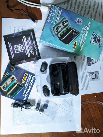 Беспроводные наушники MoveYou F9-5 сенсорные