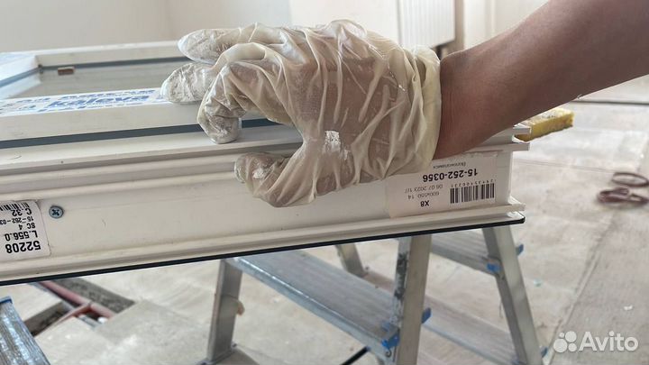 Покраска пластиковых дверей