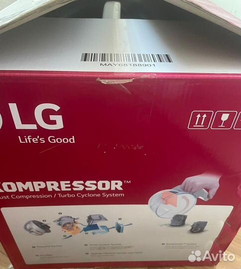 Пылесос LG kompressor 2000w