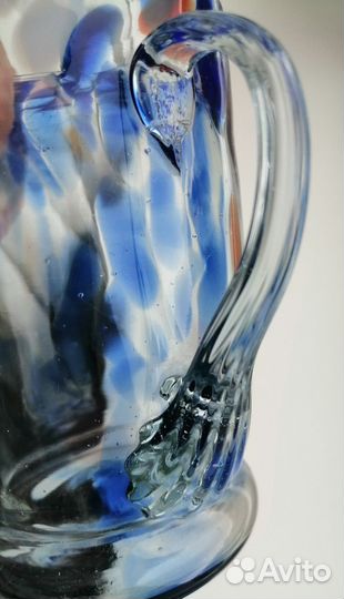 Винтаж: кружка. Цветное сульфидное стекло СССР