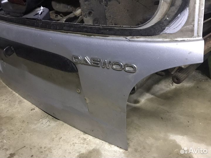 Крышка багажника Daewoo Matiz битая слегка