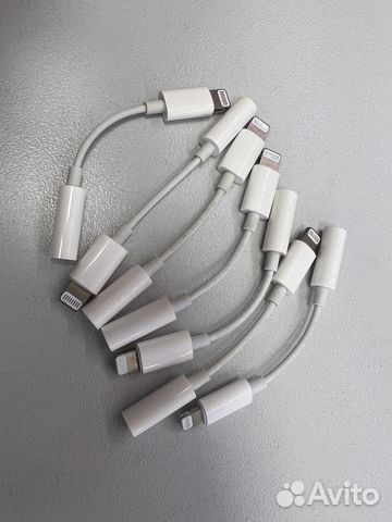 Переходник с lighting на aux оригинал