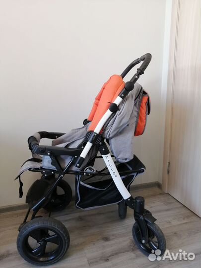 Коляска прогулочная Babyton Pillo OX Grey-Orange