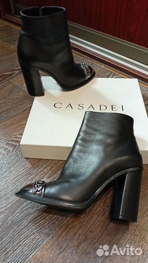 Ботильоны зима 38 размер Италия