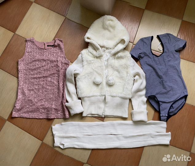 Вещи пакетом на девочку