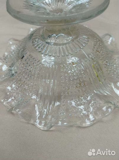 Старинная конфетница, розетка для варенья (сзр)