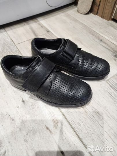 Туфли школьные для мальчика 32 размер, ecco