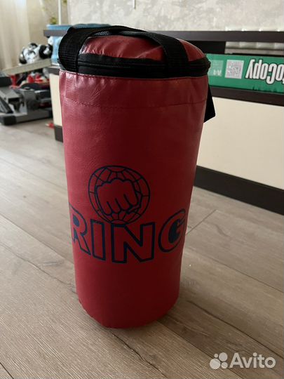 Боксерские перчатки детские S, груша