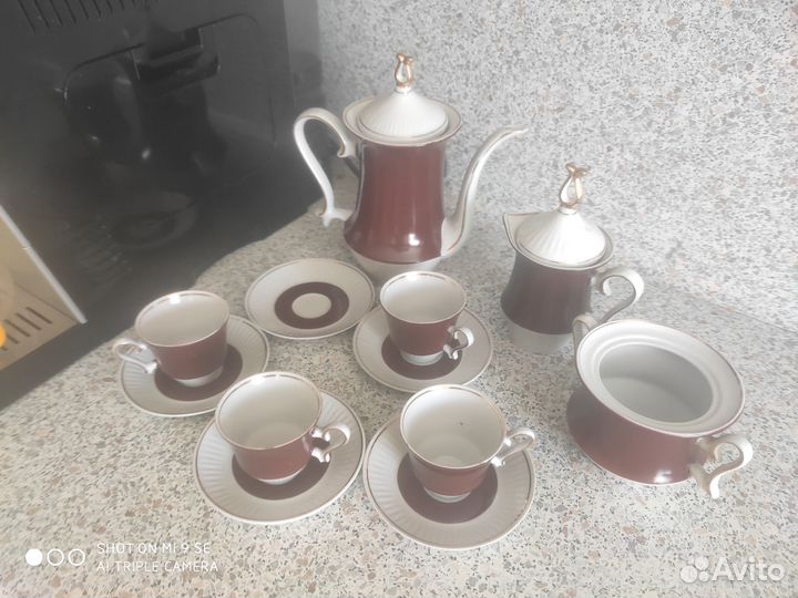 Кофейный сервиз из СССР