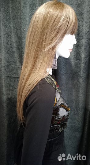 Парик из натуральных волос новый