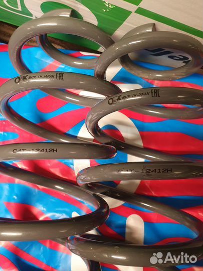 Пружины усиленные 2шт, Тойота Королла Филдер