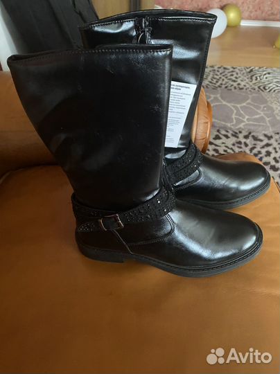 Сапоги осенние подростковые для девочек