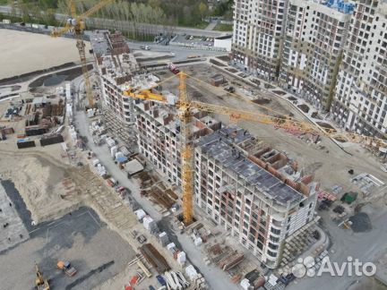 Ход строительства Жилой квартал «Левобережье» 2 квартал 2023