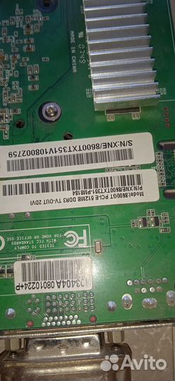 Palit GeForce 8600 GT 512 Мб