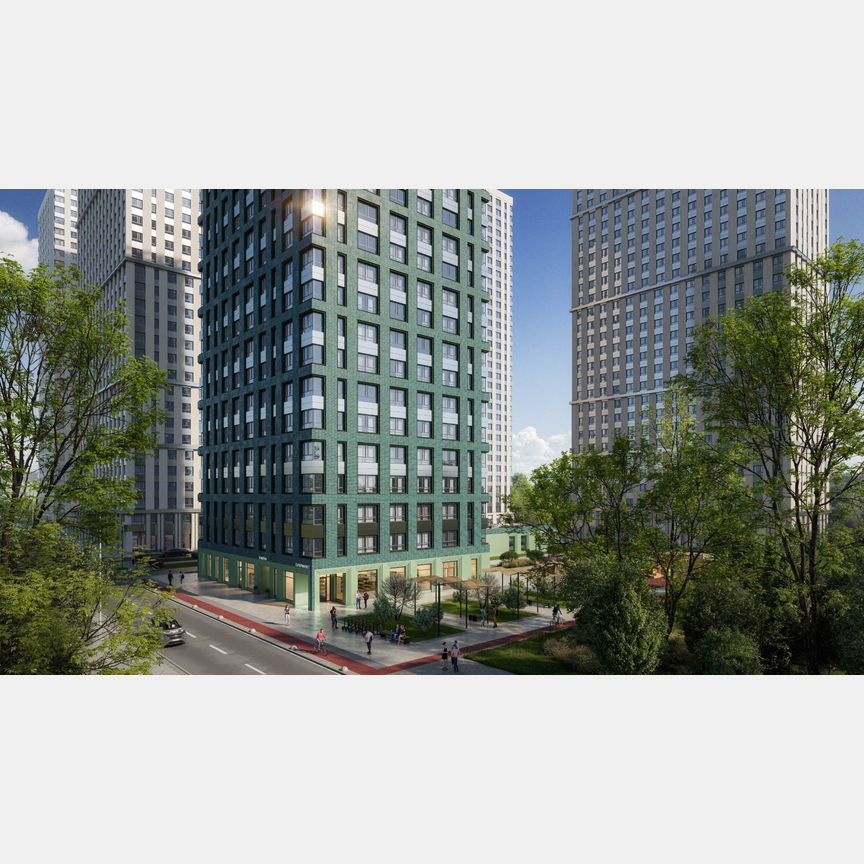 2-к. квартира, 47 м², 30/32 эт.