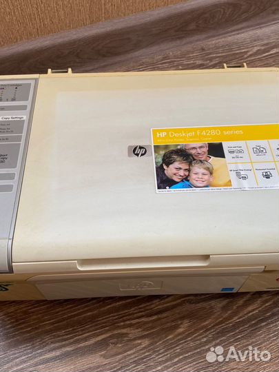 Принтер HP струйный цветной Deskjet f4280