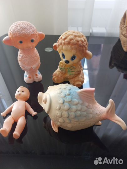 Резиновые игрушки СССР