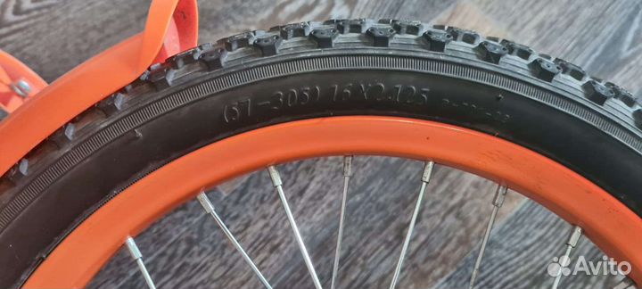 Детский велосипед бу 16