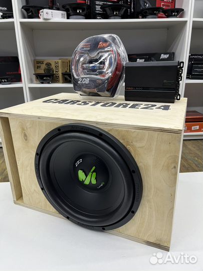 Сабвуфер alphard в сборе усилитель короб