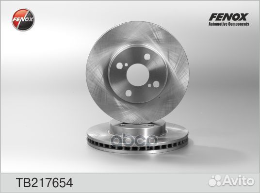 Диск тормозной TB217654 fenox