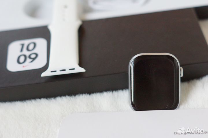Часы apple watch 8 45 mm silver