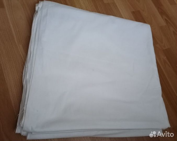 Ткань белая ситец 24м