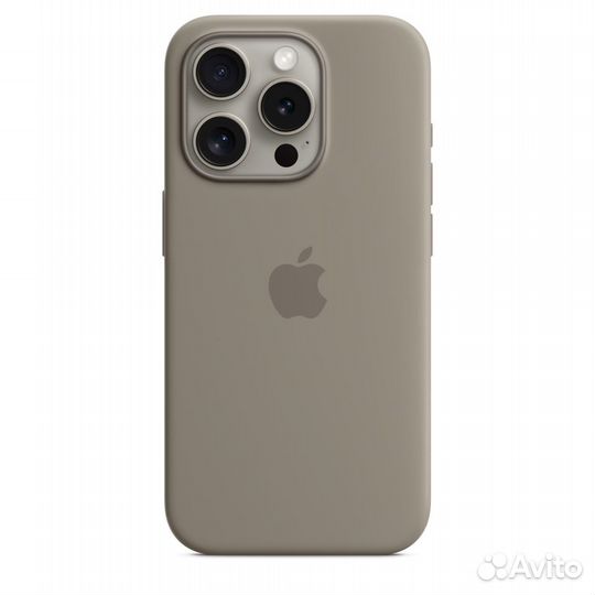 Силиконовый чехол для iPhone 15 Pro Max с MagSafe