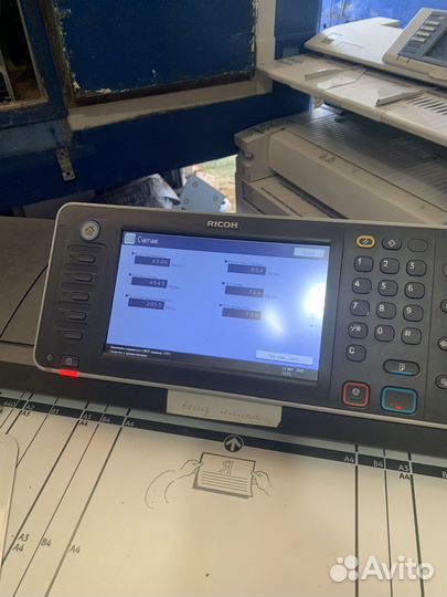 Гелевый плоттер Ricon MP CW 2200sp