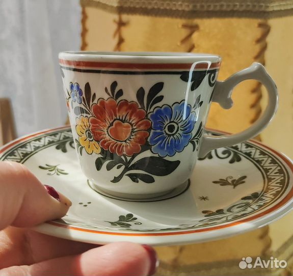 Чайные пары, тарелки. Villeroy boch