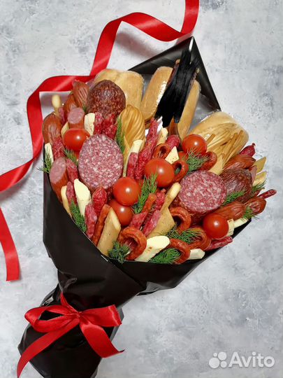 Мужские букеты съедобные