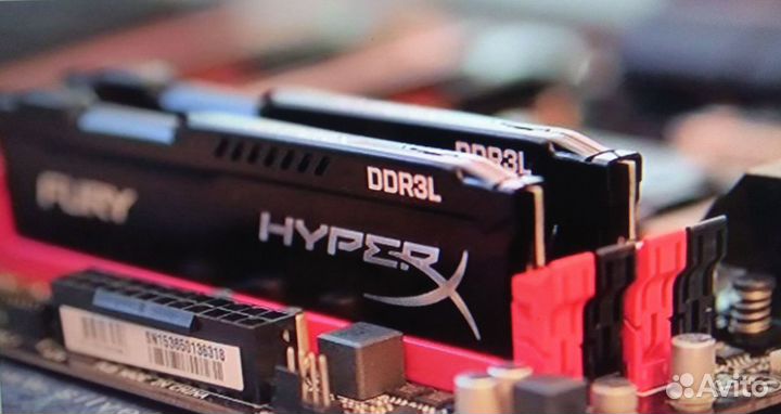 Оперативная память ddr3l 8gb Kingston Hyper X fury