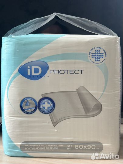 Пеленки одноразовые 60х90 30 штук