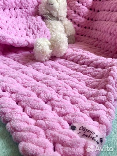 Детский плед ручная работа