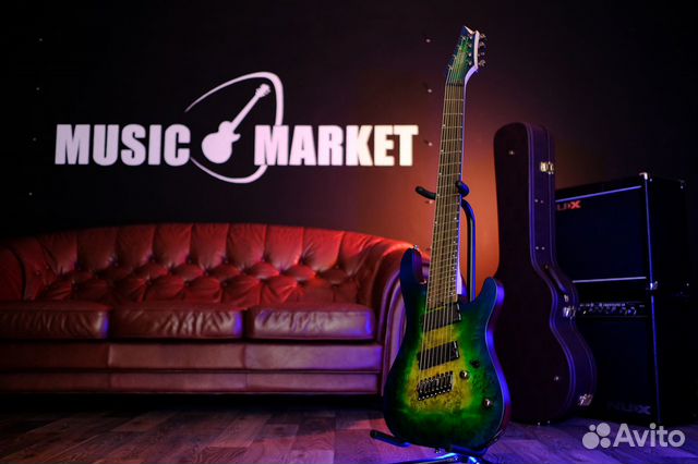 8-струнная Электрогитара Cort (комплект)