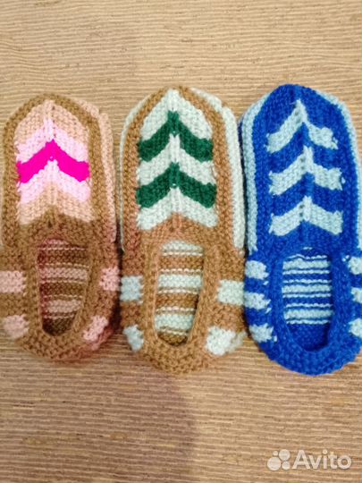 Следки вязаные ручной работы